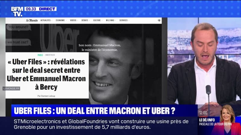 Uber files: un deal secret entre Emmanuel Macron et Uber ?