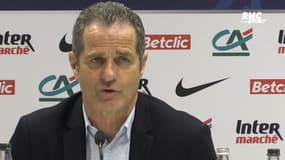 Coupe de France : Philippe Hinschberger regrette uniquement le manque d'efficacité de son équipe. 