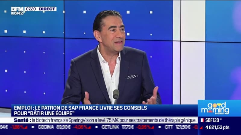 Emploi: le patron de SAP France livre ses conseils pour 