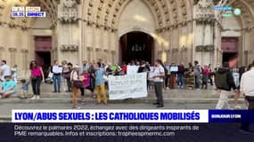 Abus sexuels: les catholiques mobilisés à Lyon pour dénoncer l'opacité des sanctions