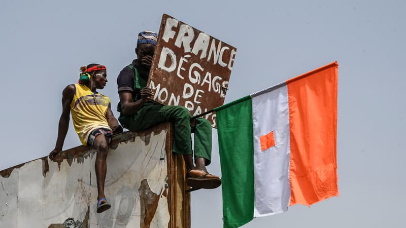 Coup d'État au Niger: troisième jour de manifestation réclamant le départ des soldats français