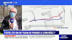 Covid-19: le Pr Gilles Pialoux estime que l'épidémie est "hors de contrôle" en Ile-de-France
