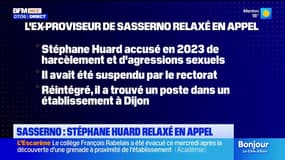 Lycée Sasserno à Nice : l'ex-proviseur Stéphane Huard, accusé d'agressions sexuels, relaxé en appel
