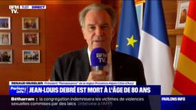 Mort de Jean-Louis Debré: "Un vrai grand républicain", pour Renaud Muselier (président "Renaissance" de la région Provence-Alpes-Côte d'Azur)