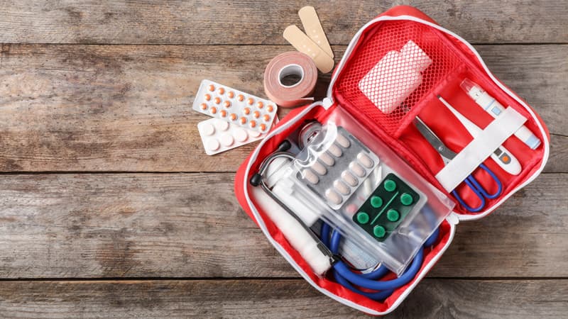 Une trousse à pharmacie (photo d'illustration)