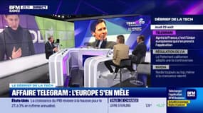 Affaire Telegram : l'Europe s'en mêle - 29/08