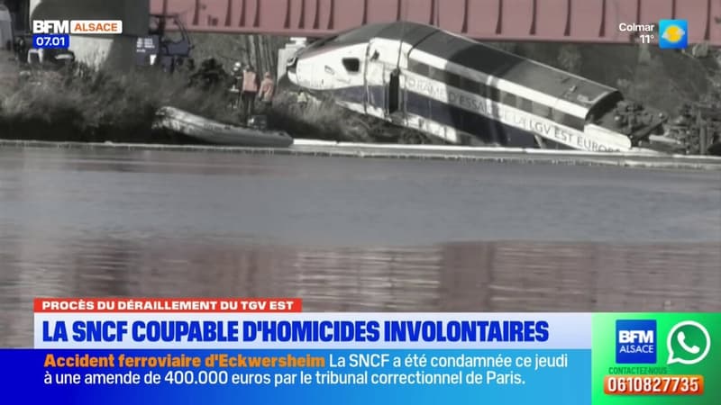 Accident du TGV Est en 2015: la SNCF reconnue coupable d'"homicides et blessures involontaires" thumbnail