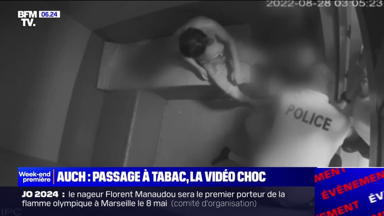 À Auch, malgré la vidéo choc d'un passage à tabac par un policier en cellule de dégrisement, l'enquête n'avance pas