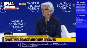 Ordre mondial : Je ne suis pas certaine qu'on soit obligé de parler de rupture", estime Christine Lagarde en réponse au discours de Mark Carney