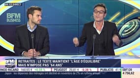 Les Experts: Retraites, le texte maintient "l'âge d'équilibre" mais n'impose pas "64 ans" - 10/01