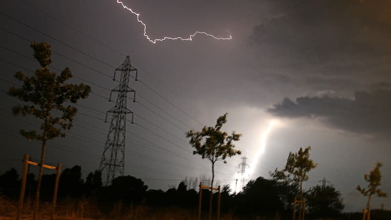 Un orage aux environs de Toulouse (photo d'illustration)