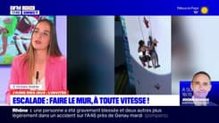 J'M mes jeux: Victoire Andrier est membre de l'équipe de France d'escalade de vitesse