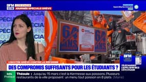 Alpes-Maritimes: le ras-le-bol des étudiants contre la réforme des retraites