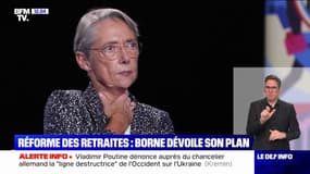 Réforme des retraites: Élisabeth Borne dévoile son plan 