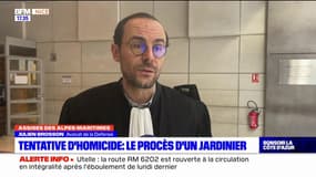 Jardinier jugé aux assises des Alpes-Maritimes pour une double tentative d'homicide: son avocat évoque les "flashs" du prévenu
