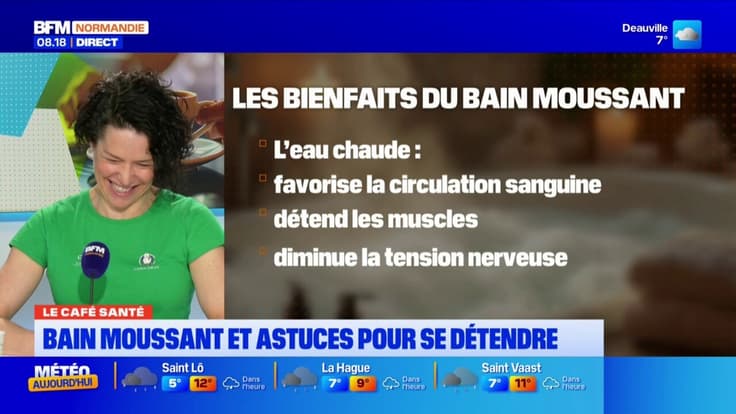 Le Café Santé: le bain moussant, une bonne astuce pour se détendre