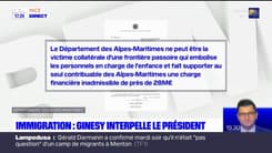 Alpes-Maritimes: Charles Ange Ginésy interpelle l'État sur l'accueil des mineurs isolés