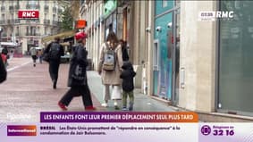 Les enfants perdent en autonomie