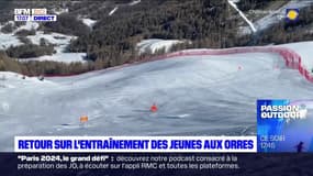 Ski: retour sur l'entraînement des jeunes aux Orres