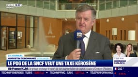 Le PDG de la SNCF veut une taxe kérosène  