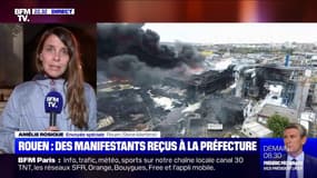 Rouen: la délégation reçue à la préfecture ressort "avec plus de questions que de réponses"