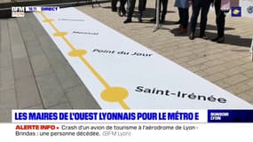 Les maires de l'ouest lyonnais plaident pour le métro E