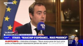 Libération des otages du Hamas: "Il est clair que nous nous impatientons", indique le ministre des Armées, Sébastien Lecornu