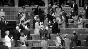 Les collégiens reprendront le discours de Simone Veil devant le Parlement européen en 1979.