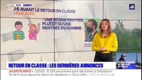 J-6 avant le retour en classe: que faut-il retenir des annonces d'Emmanuel Macron?