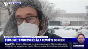 Espagne: trois personnes sont mortes à cause de la tempête de neige