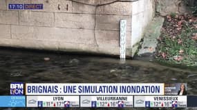 Exercice de simulation inondation à Brignais 