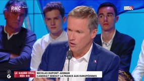 Le Grand Oral de Nicolas Dupont-Aigan, tête de liste "Debout la France" aux élections européennes - 16/05