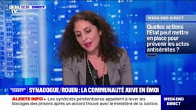 Galina Elbaz (vice-présidente de la LICRA) sur les actes antisémites: "C'est insupportable pour les victimes qu'il y ait ce sentiment d'impunité, que ces propos ne soient pas poursuivis et réprimés"