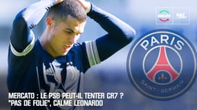 Mercato : Le PSG peut-il tenter CR7 ? "Pas de folie", calme Leonardo