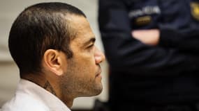 Dani Alves lors de son procès à Barcelone, le 5 février 2024.
