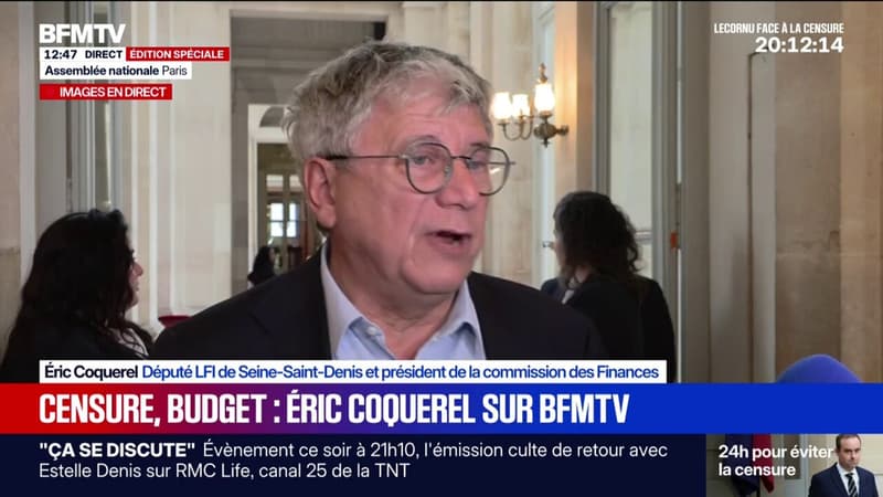 Éric Coquerel (LFI) dit redouter 