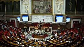 L'hémicycle de l'Assemblée nationale le 5 février 2025