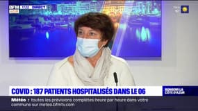Covid-19: Carole Ichai, cheffe du pôle anesthésie-réanimation au CHU de Nice explique que les nouveaux variants peuvent faire "perdurer" une épidémie