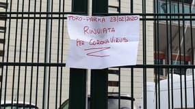 Le match Torino-Parma annulé à cause du coronavirus, le 23 février 2020