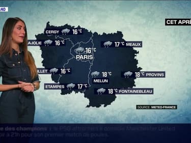 Météo Paris-Ile de France du 20 octobre: Un ciel gris et de la pluie