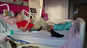 Ryad, 15 ans, risque l'amputation de sa jambe gauche