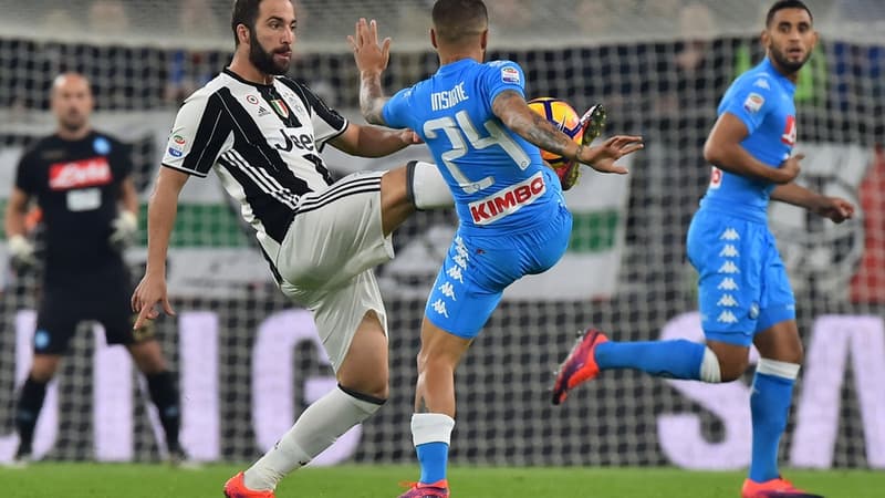 Gonzalo Higuain a claqué face à ses anciens coéquipiers du Napoli ce samedi soir.