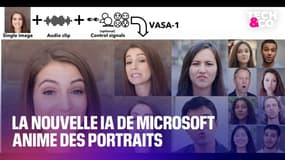 VASA-1: la nouvelle IA de Microsoft anime des portraits de façon ultraréaliste