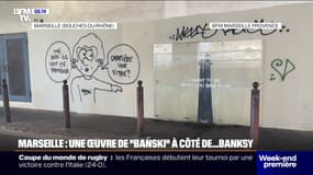 Marseille: un nouveau graffiti signé "Banski" découvert à côté de celui de Banksy