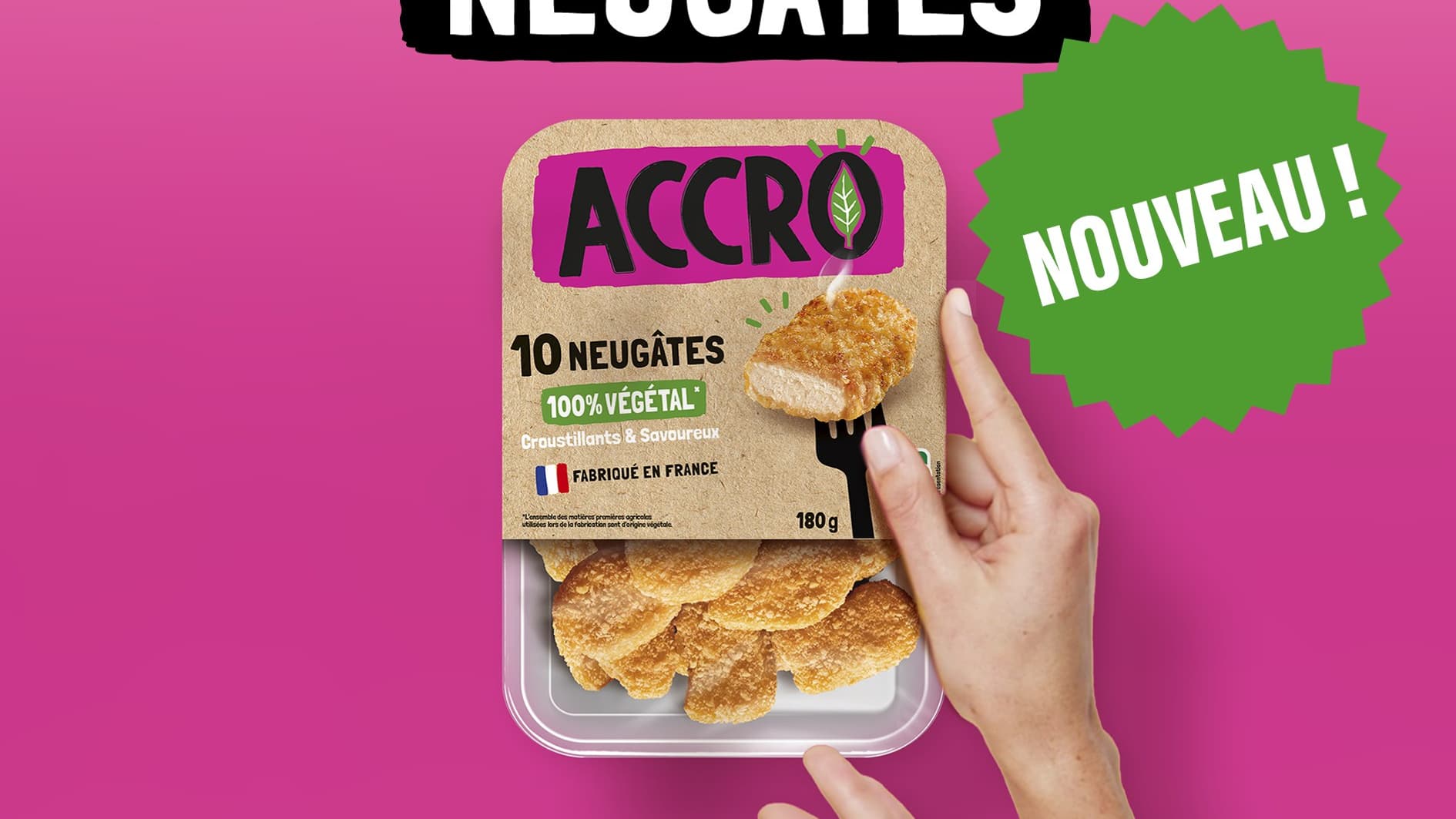 La marque Accro a répondu au décret via une campagne humoristique: elle présente ses "neugâtes"