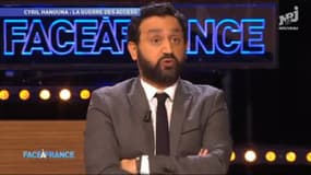 Cyril Hanouna sur le plateau de Face à France