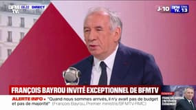 Déficit: "Tous les mois, on dépense 10% de plus que ce qu'il rentre dans les caisses", déclare François Bayrou 