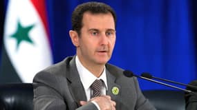 Bachar al-Assad, le 8 mars 2014.
