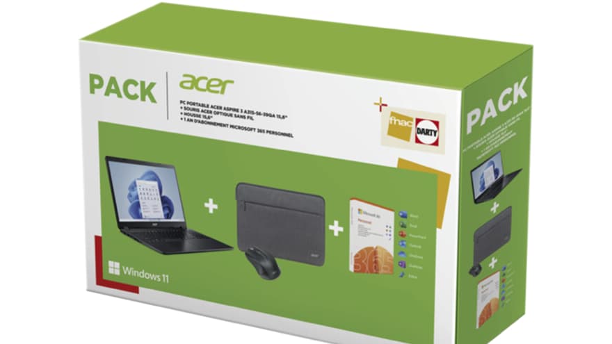 Pack Acer Aspire A315-56