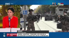 Les tendances GG : "Pour moi, les lois de la religion sont au-dessus des lois de la République", Jérémy, auditeur - 30/10